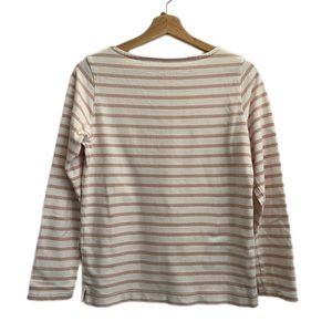 Pink Striped Muji Long Sleeve